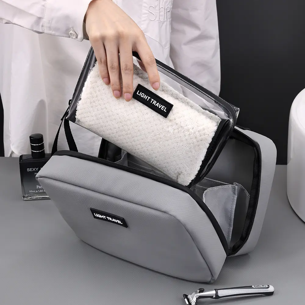 Hanging Toiletry Bag Waterproof  Large Capacity ravel Necessaire Case Cosmetic Bag for Men Women Beauty Wash Pouch