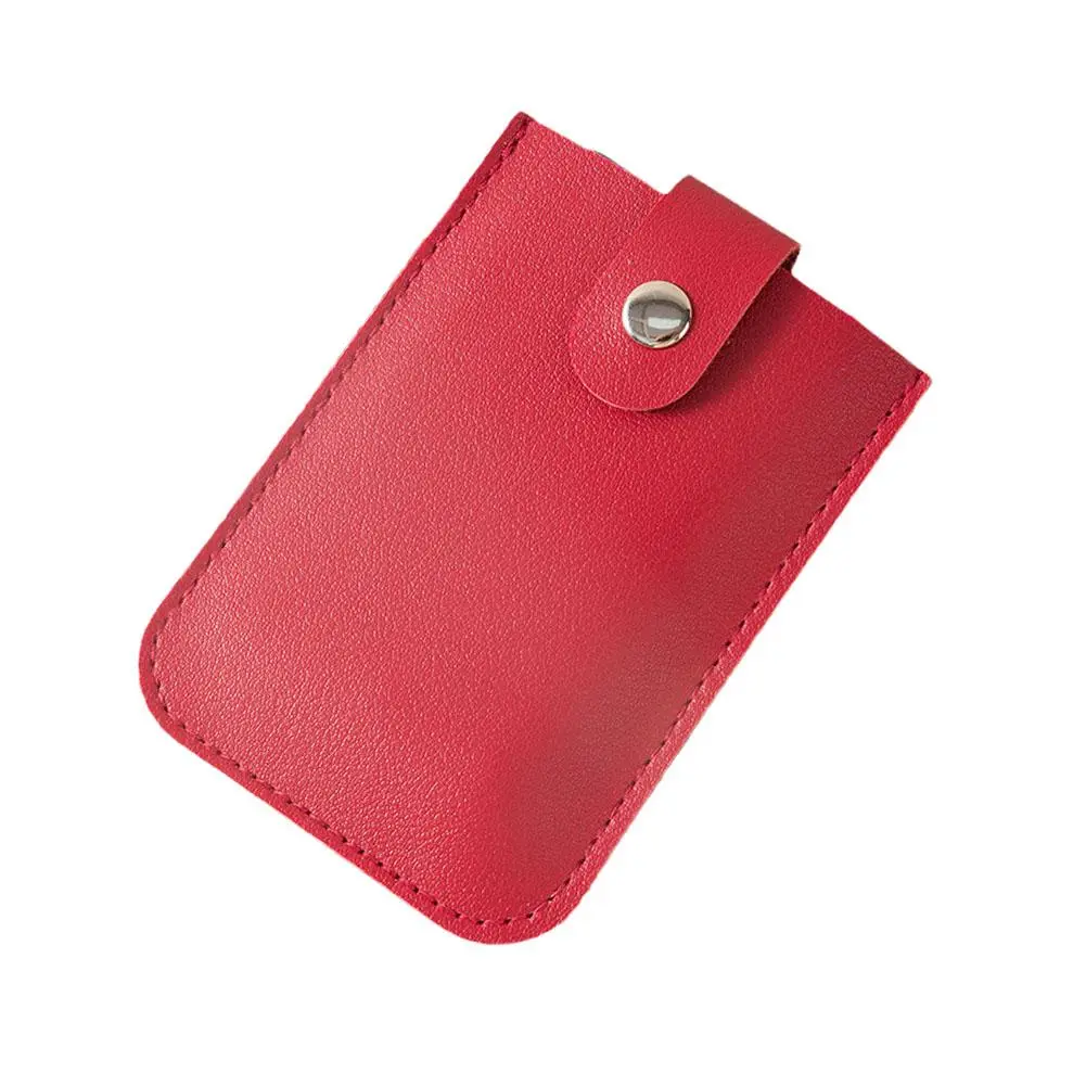 5Pcs Pu Leather ID Card Holder Candy Color Bank Credit Card Box Multi Slot Slim Card Case Wallet Women Men Business Card Cover