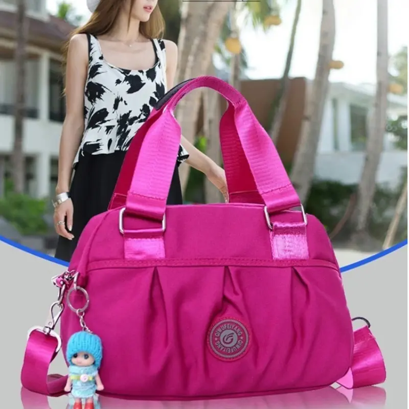 New Shoulder Messenger Bag Women Fashion Waterproof Nylon Oxford Crossbody Bag High Quality Messenger Handbags Travel Wallet