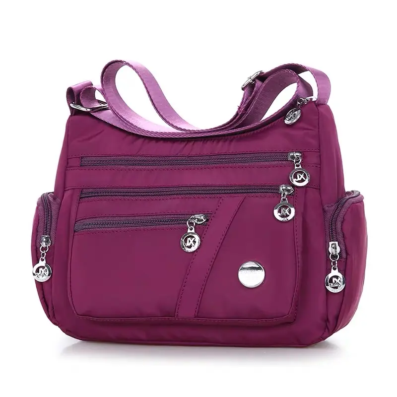 Crossbody for Women Waterproof Tote Casual Nylon Purse Handbag RFID Lightweight Messenger Bag