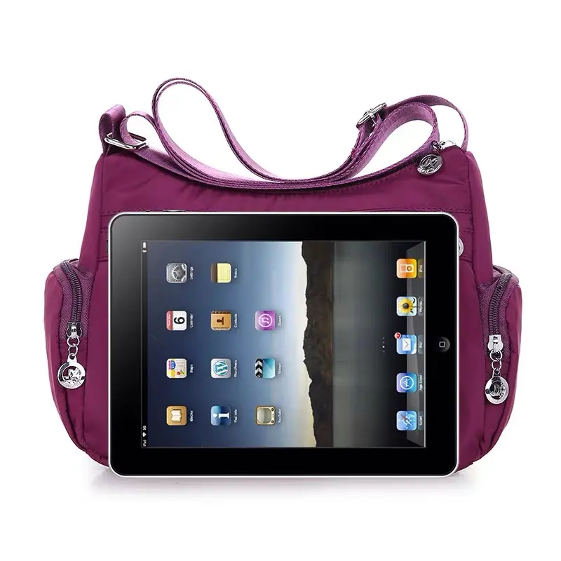 Crossbody for Women Waterproof Tote Casual Nylon Purse Handbag RFID Lightweight Messenger Bag