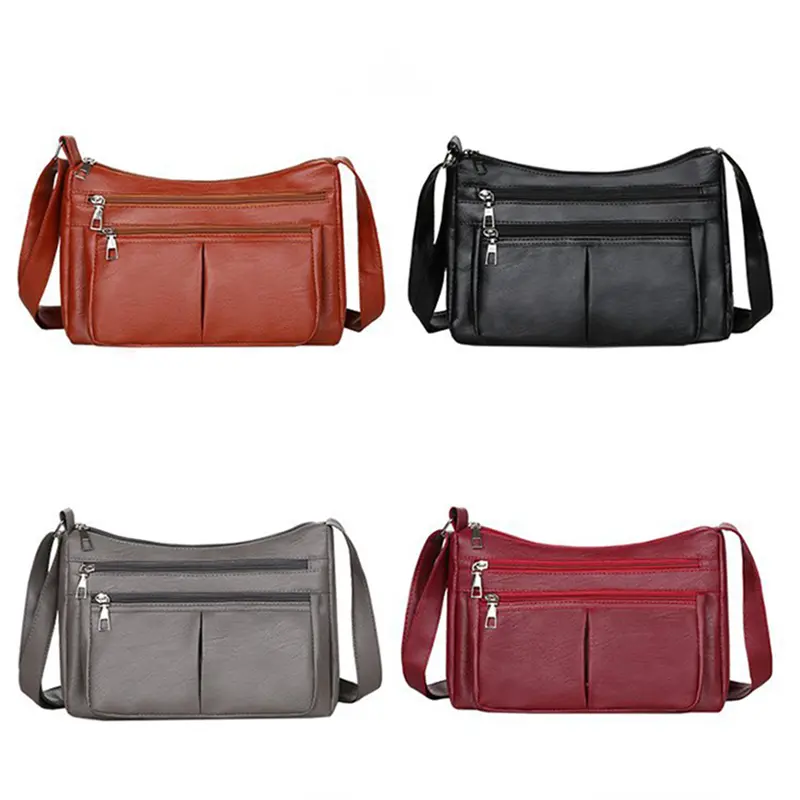 New Women's Bag Trend Korean Shoulder Bags Designer Luxury Brand Ladies Handbags Soft Leather Fashion Versatile Crossbody Bag