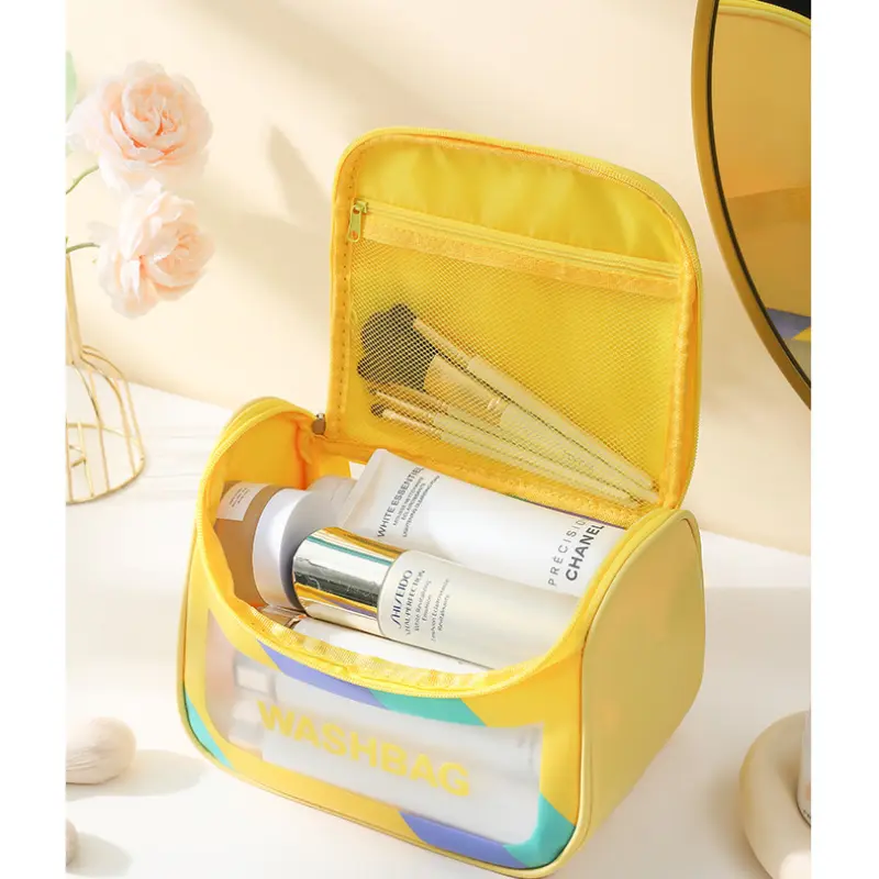 Waterproof Female Storage Make Up Cases Bag Fashion Outdoor Girl Makeup Bag Women Cosmetic Bag Men Toiletries Organizer Handbag