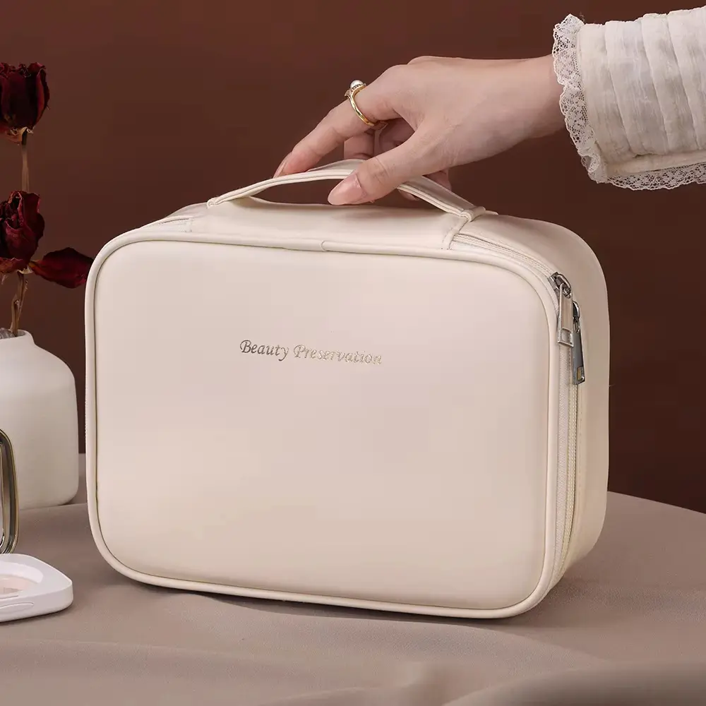 Newest Women's Cosmetic Bag Portable Storage Bag Large Capacity Luxury makeup bag travel organizer Essentials Toiletry Bag