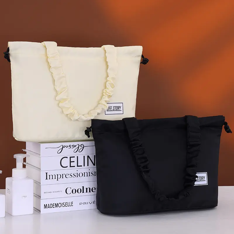 Women's Swimming Bag Fitn Travel Beach Waterproof Dstring Bag Separate Wet Dry Toiletry Storage Bag