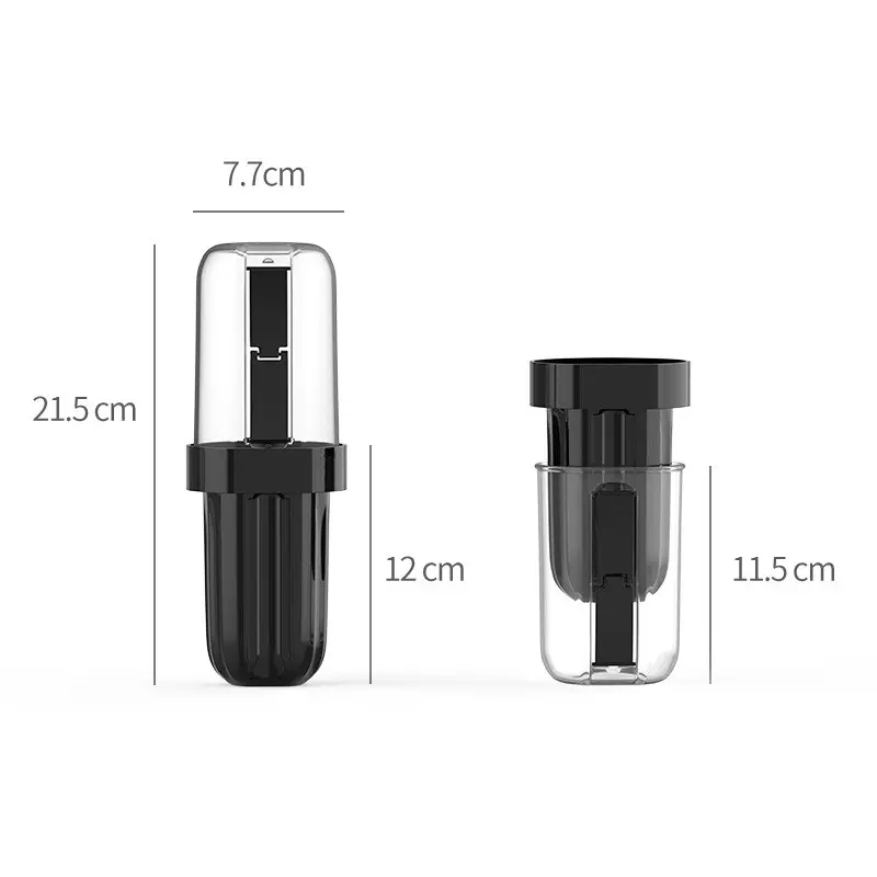 Portable Toothbrush Storage Case Toothpaste Holder Box Organizer Household Storage Cup For Outdoor Travel Bathroom Accessories