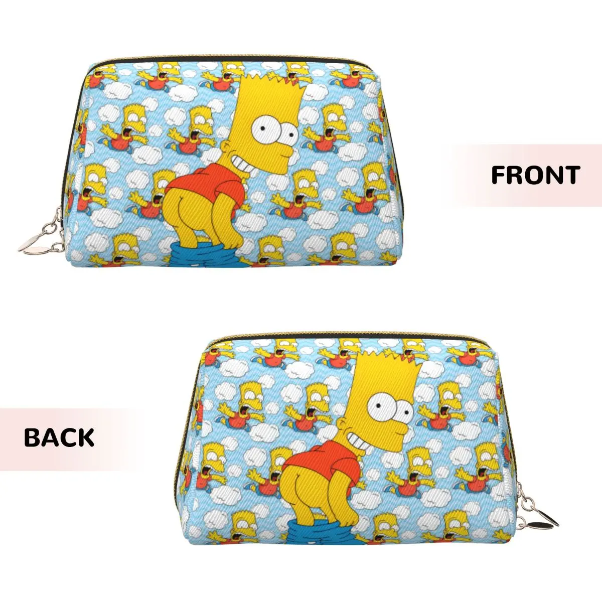 Custom S-Simpsones Soap Opera Travel Cosmetic Bag for Women Funny Toiletry Makeup Organizer Lady Beauty Storage Dopp Kit