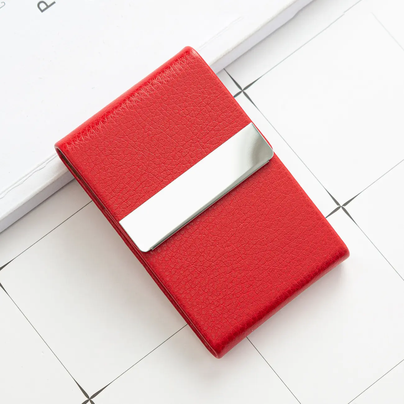 Woman Card Holder Men ID Blocking Aluminum Metal Slim Wallet Money Bag Anti-scan Credit Card Holder Thin Case Small Male Wallet