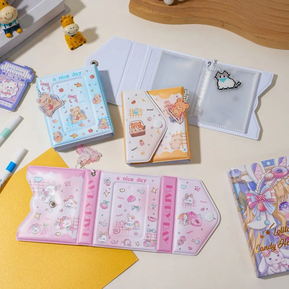 Cute PVC Photo Album 36 Pocket Cartoon Idol Card Binder Collection Book 3 Inch Photo Card Holder