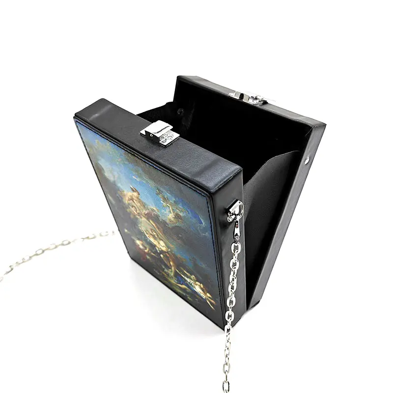 Classical women shoulder bag PU leather fashion daily bag vintage Renaissance bag