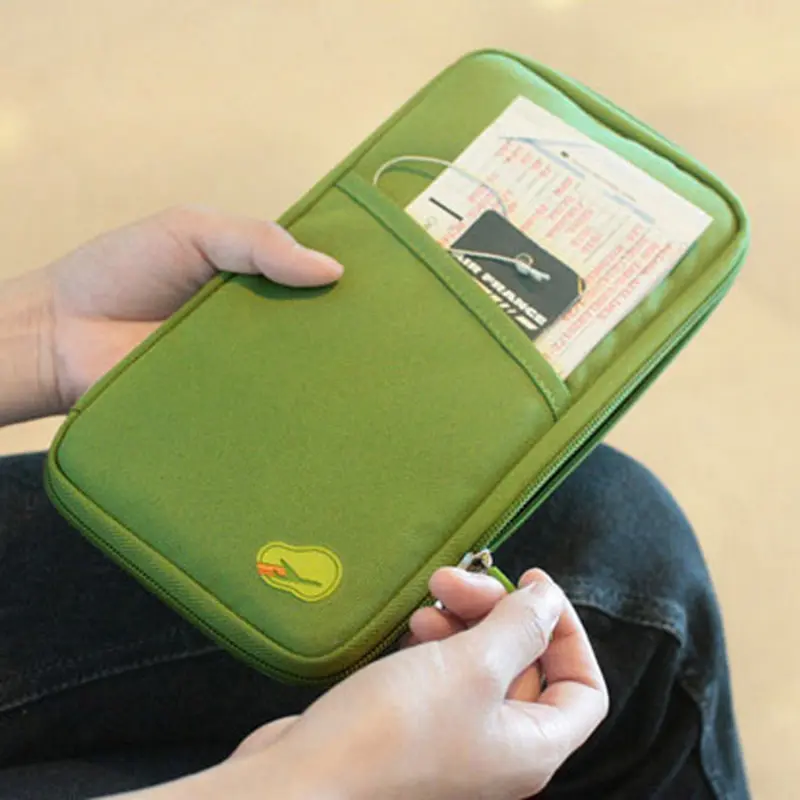 Travel Card Package Handbag Wallet Family Passport Document Case Ticket Organizer ID  Credit Case Holder Storage Bag