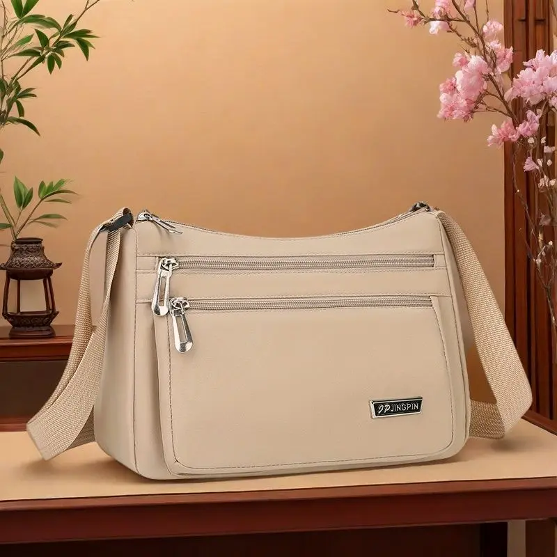 Fashion Multi-Layer Hot Sale Of The Season Women's Crossbody Bag Lightweight Waterproof Nylon Bag for Work Single Shoulder Bag