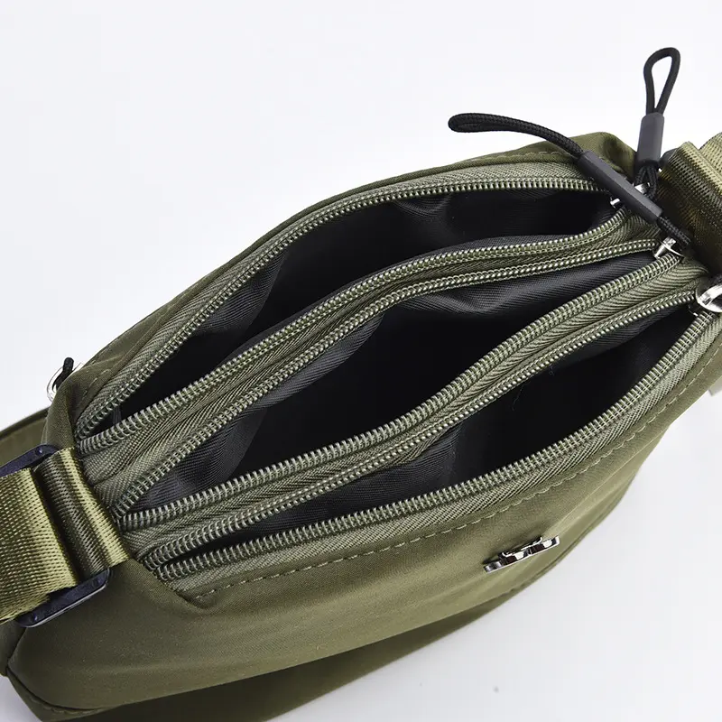 Soft Nylon Cloth Women Shoulder Bag Multiple Pockets Lady Tote Lightweight Handbag Female Casual Style Crossbody Bags Student
