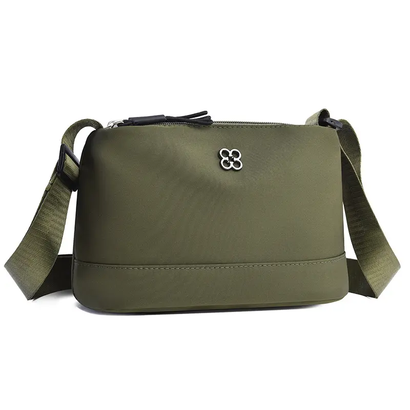 Soft Nylon Cloth Women Shoulder Bag Multiple Pockets Lady Tote Lightweight Handbag Female Casual Style Crossbody Bags Student