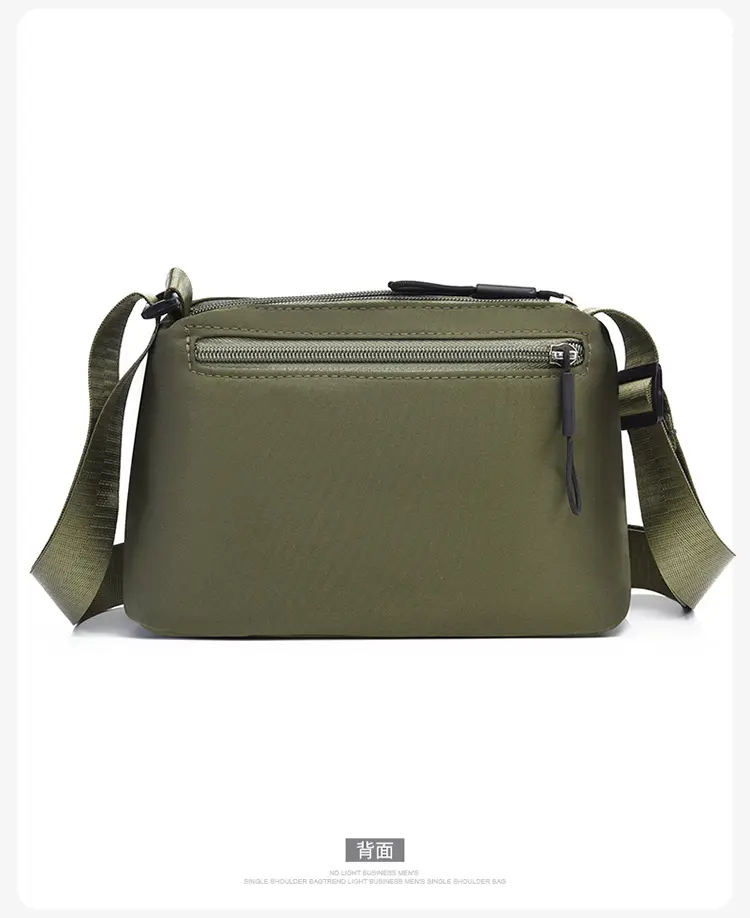 Soft Nylon Cloth Women Shoulder Bag Multiple Pockets Lady Tote Lightweight Handbag Female Casual Style Crossbody Bags Student