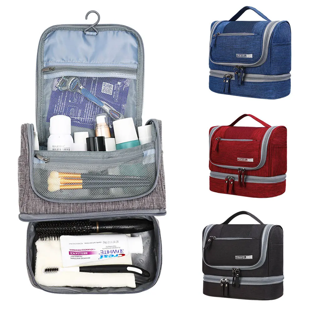 New Multifunctional Hanging Make Up Bag Oxford Travel Organizer Cosmetic Bags women's Necessaries Make Up Case Wash Toiletry Bag