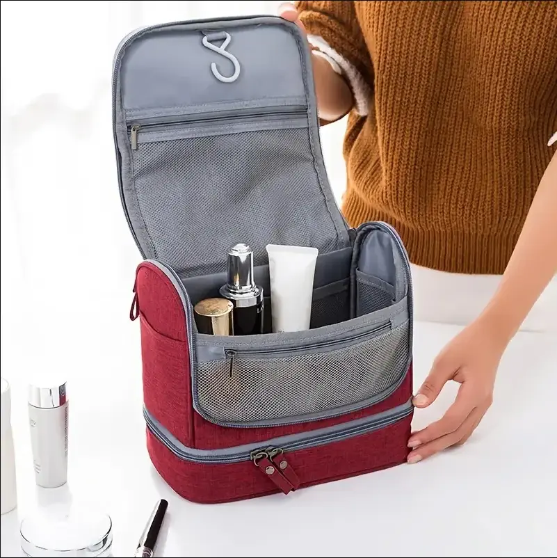 New Multifunctional Hanging Make Up Bag Oxford Travel Organizer Cosmetic Bags women's Necessaries Make Up Case Wash Toiletry Bag
