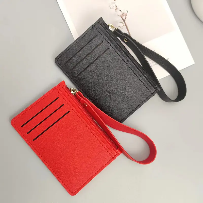 Thin Cards Holder Wallet Organizer Women Men Business Card Holders Wallets Slim Bank Credit Card ID Cards Cover Coin Pouch Case
