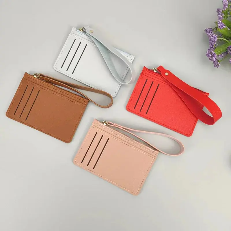 Thin Cards Holder Wallet Organizer Women Men Business Card Holders Wallets Slim Bank Credit Card ID Cards Cover Coin Pouch Case