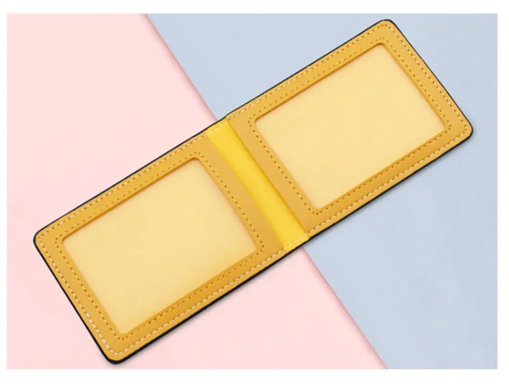 Ultra Thin Card Holder Auto Driver License Bag Artificial PU on Cover for Car Driving Documents ID Card Holder Purse Wallet Case