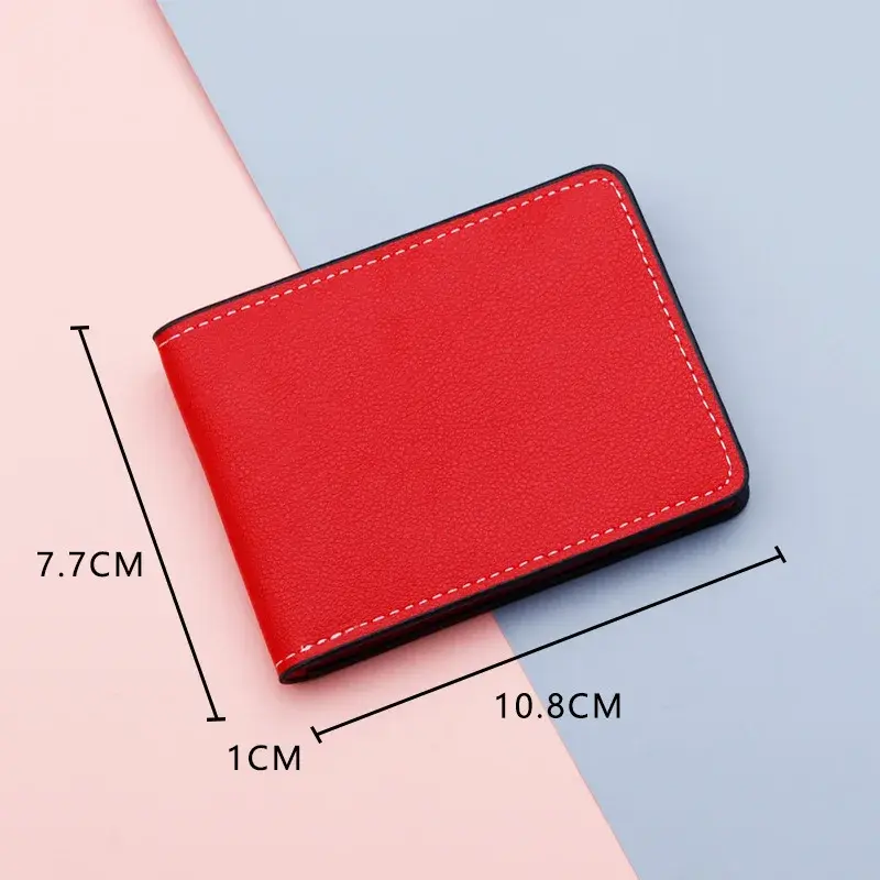 Ultra Thin Card Holder Auto Driver License Bag Artificial PU on Cover for Car Driving Documents ID Card Holder Purse Wallet Case