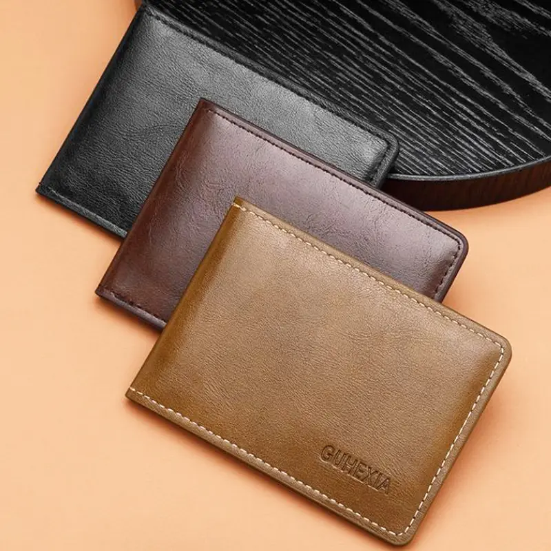 Fashion Card Holder Motor Vehicle Driving Documents Holder Slim Wallet For Men Casual Business