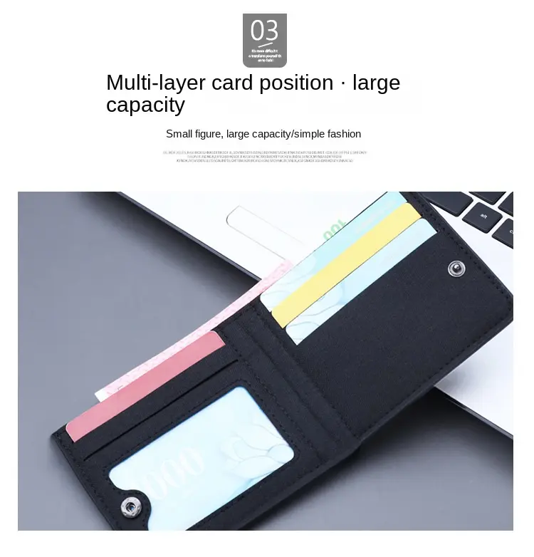 Lilo Stitch Mini Thin Men Wallet Card Holder Men's Purse Coin Pouch Id Card Holder Short Canvas Card Holder Wallet