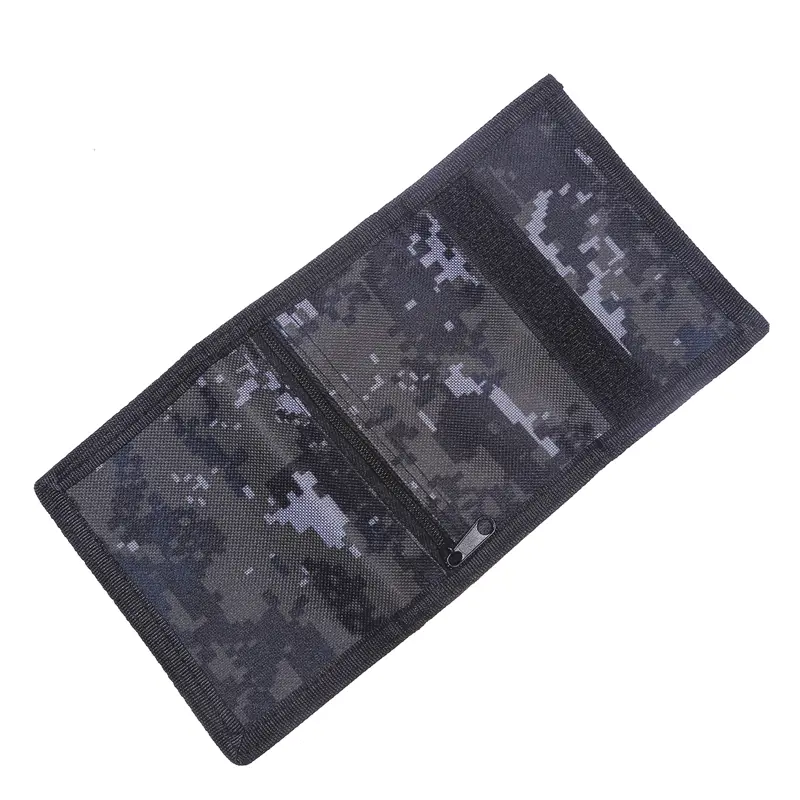 New Camouflage Mini Men's Wallet Coin Pocket Slim Purse Money Clip Bag Bank Credit Card Card Cash Holder