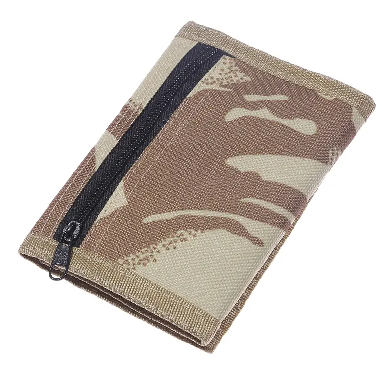 New Camouflage Mini Men's Wallet Coin Pocket Slim Purse Money Clip Bag Bank Credit Card Card Cash Holder