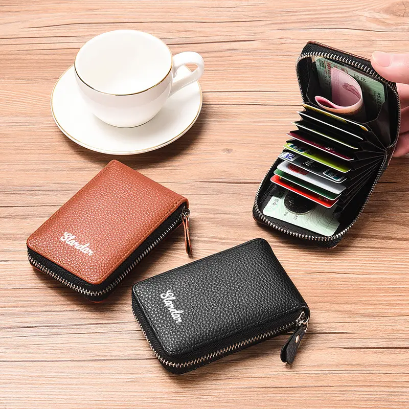 Large capacity multifunctional bag, small card bag, men's driver's license wallet holder, multi card slot card bag