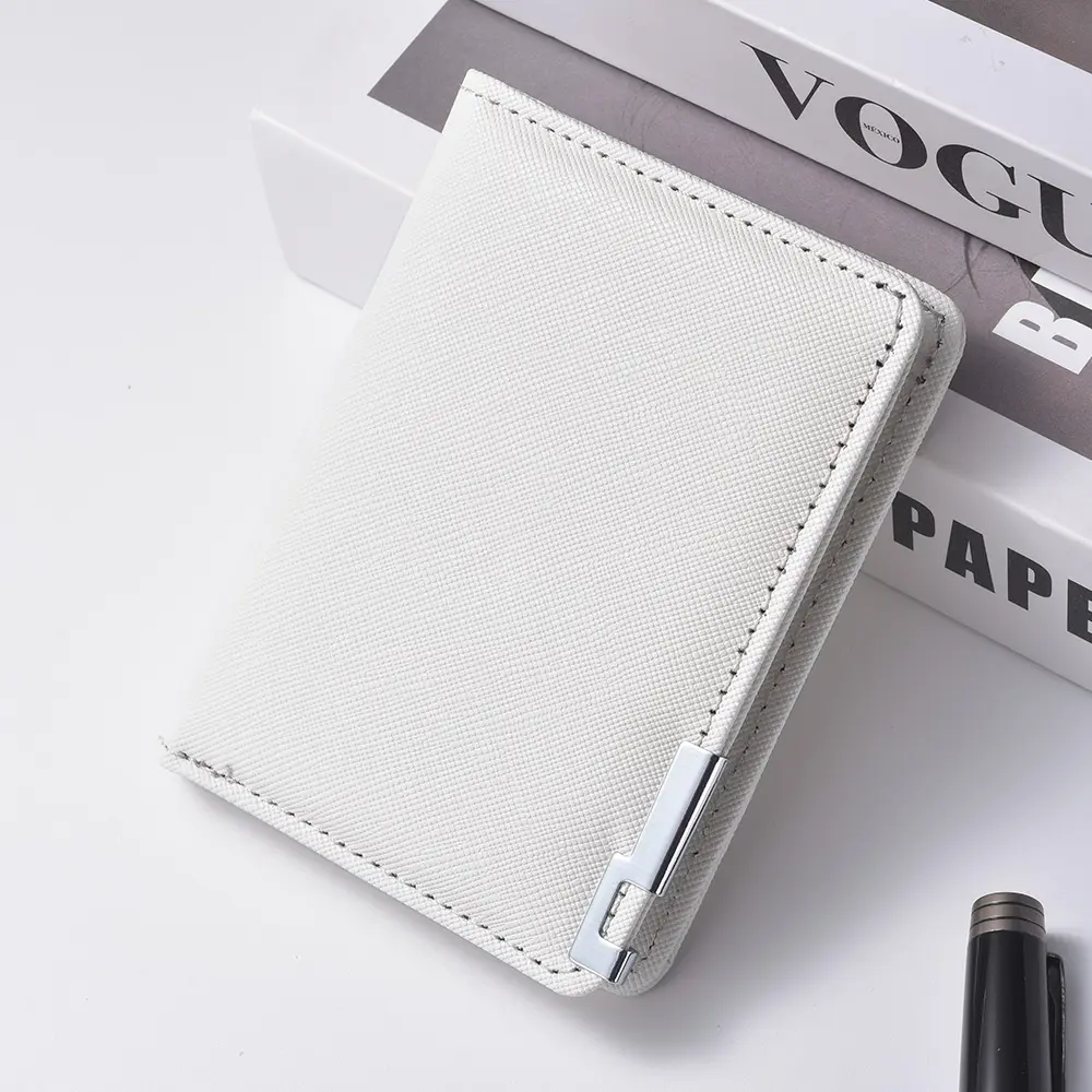 New Fashion Men's Wallet Vertical Short Business Multi-card Slot Holder Tight Men's Wallet