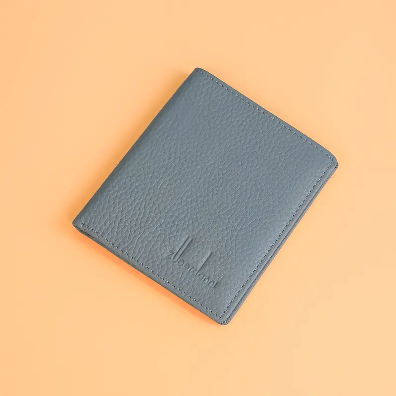 100% Genuine Leather Small Mini Ultra-thin Wallets men Compact wallet Handmade wallet Cowhide Card Holder Short Design purse New