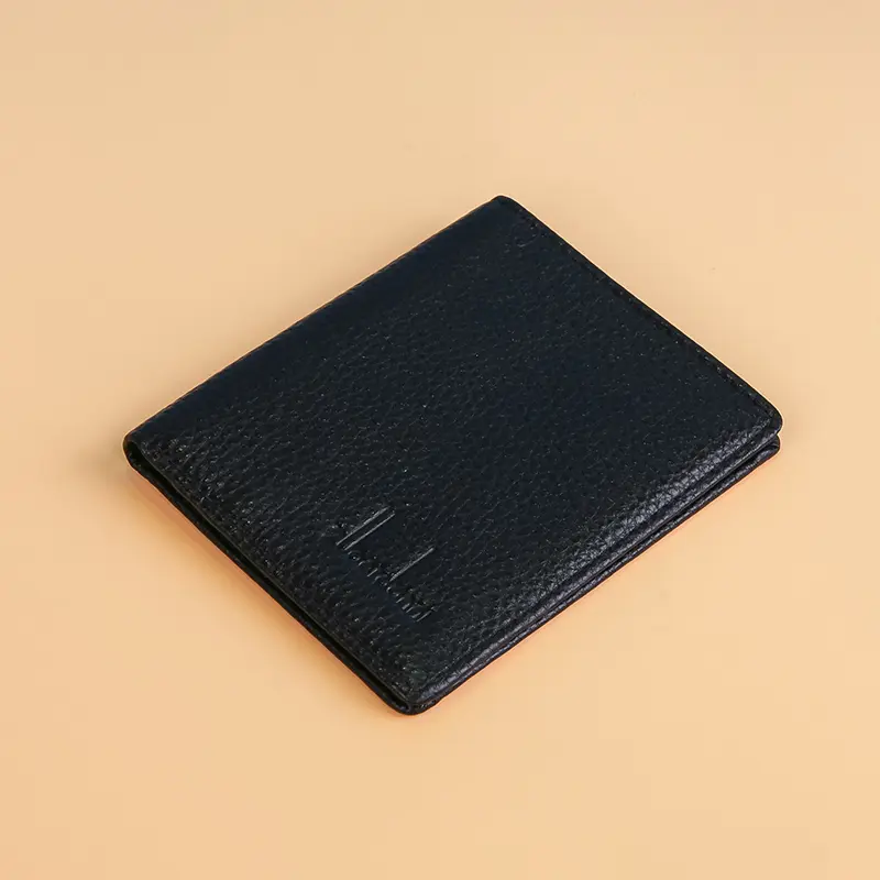100% Genuine Leather Small Mini Ultra-thin Wallets men Compact wallet Handmade wallet Cowhide Card Holder Short Design purse New