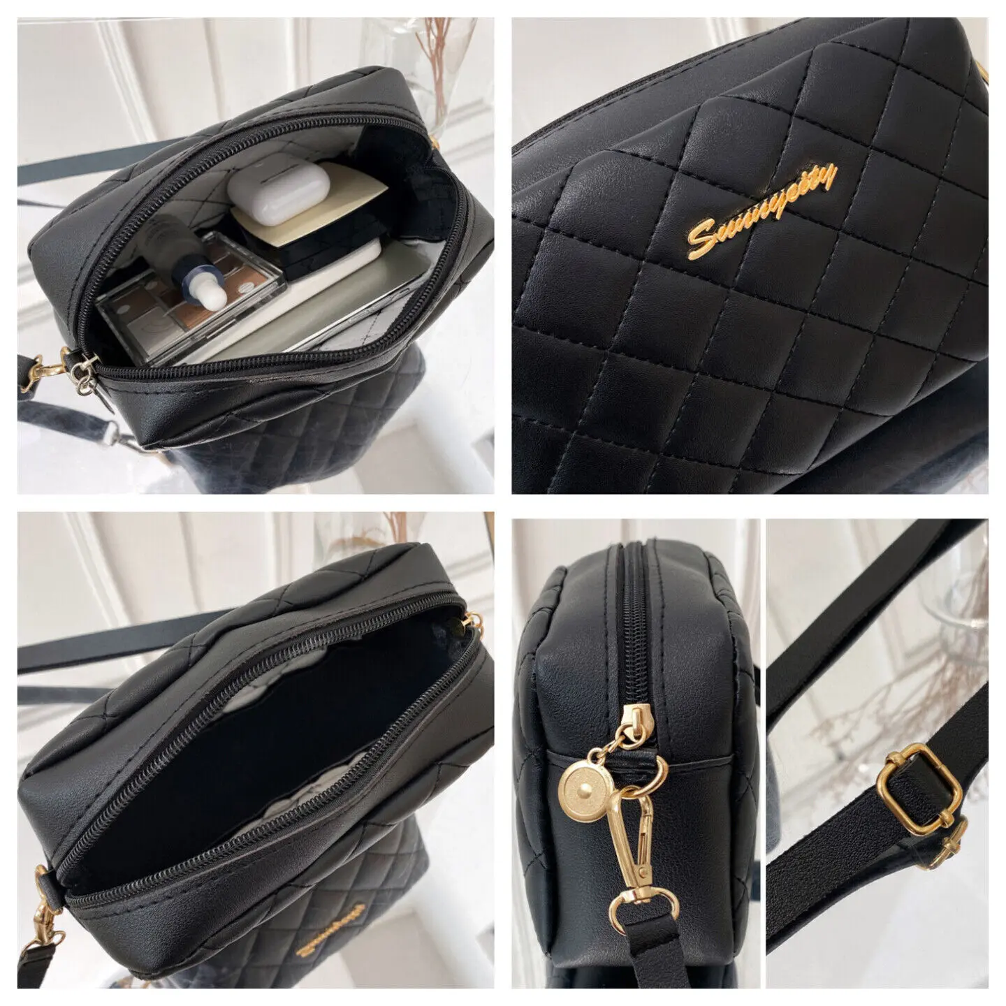 Ladies Cross Body Messenger Bag Women Shoulder Over Bags Detachable Handbag  For Women Purses Casual Handbags