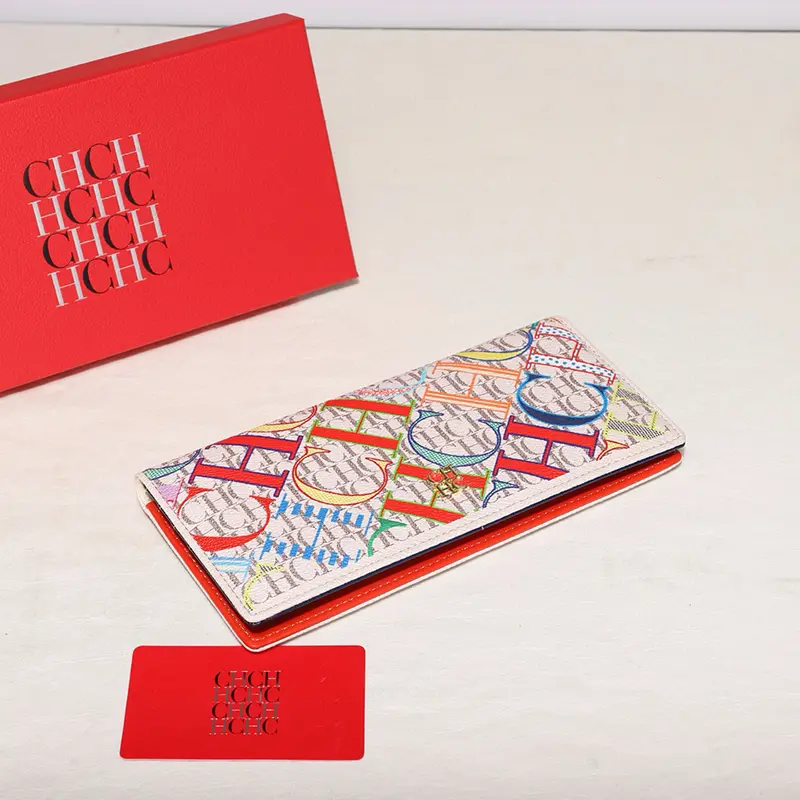 CH Fashion Luxury Brand Card Holder Multi-Card Layer High Quality Material Zipper 2025 New Trend Exquisite Wallet