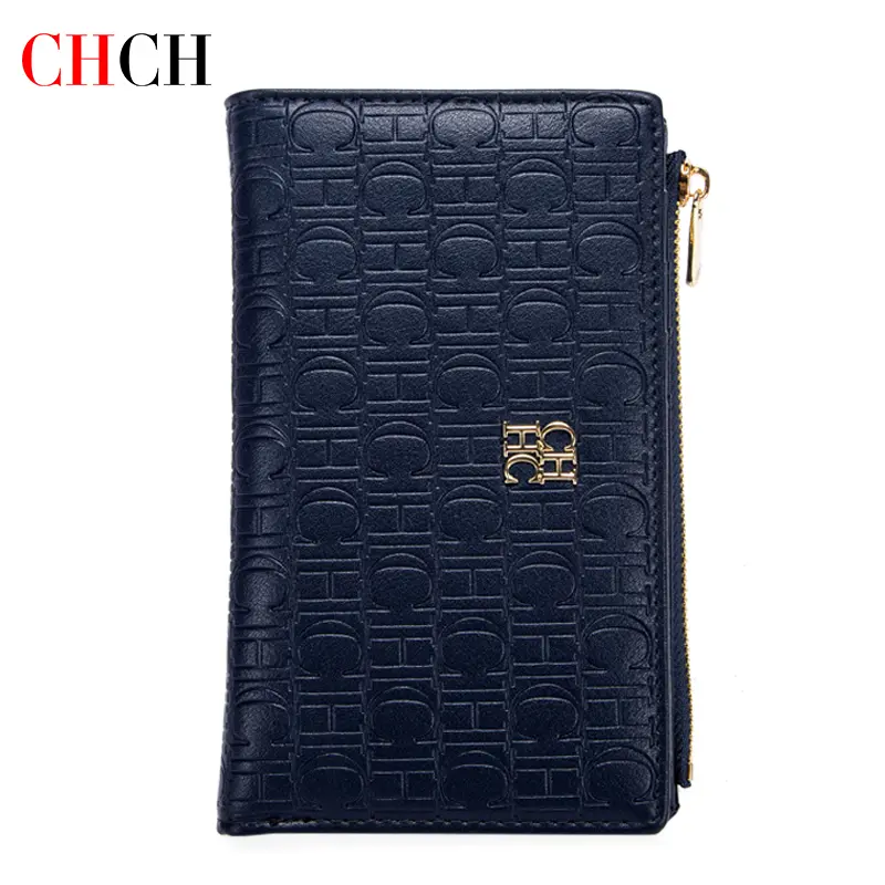 CHCH Short Wallet Women's Small Wallet Simple Square Trifold Wallet Women's Coin Purse Luxury Bag Wallets Card Holders Purse