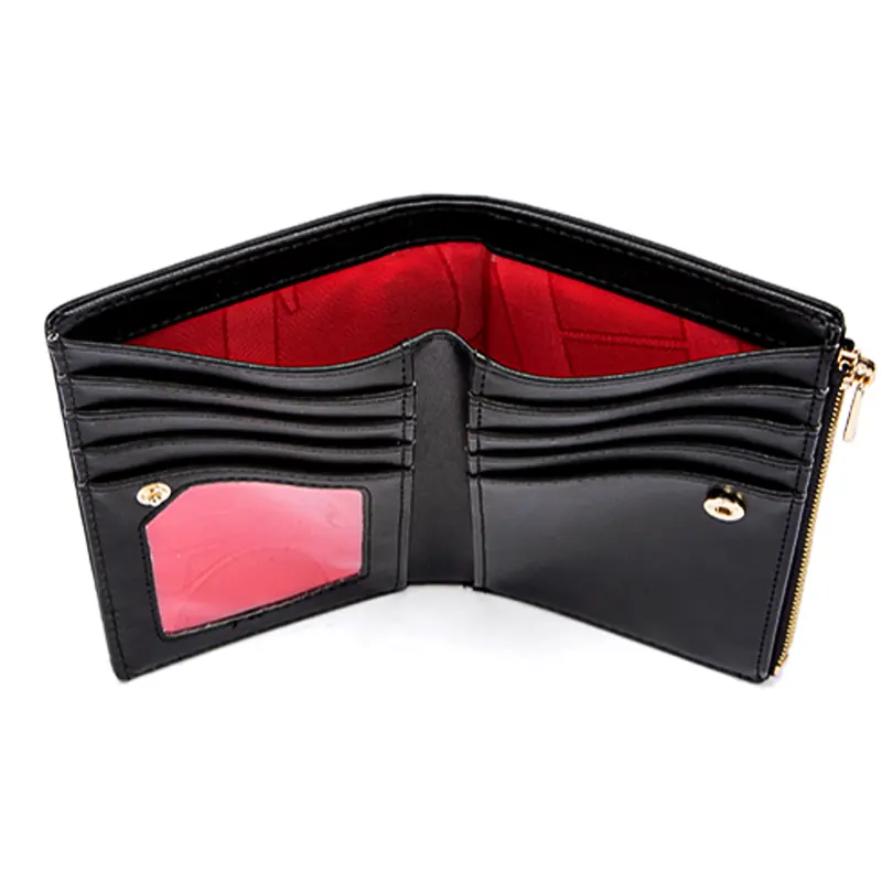 CHCH Short Wallet Women's Small Wallet Simple Square Trifold Wallet Women's Coin Purse Luxury Bag Wallets Card Holders Purse
