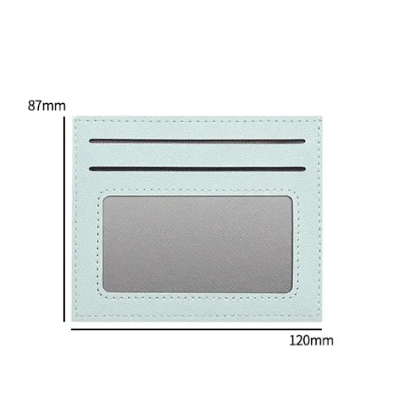 Ultra-thin Card Bag Multi-cards Slot Card Wallet Credit Card Holder Driver's License Holder Badge Holder Coin Purse Coin Pouch