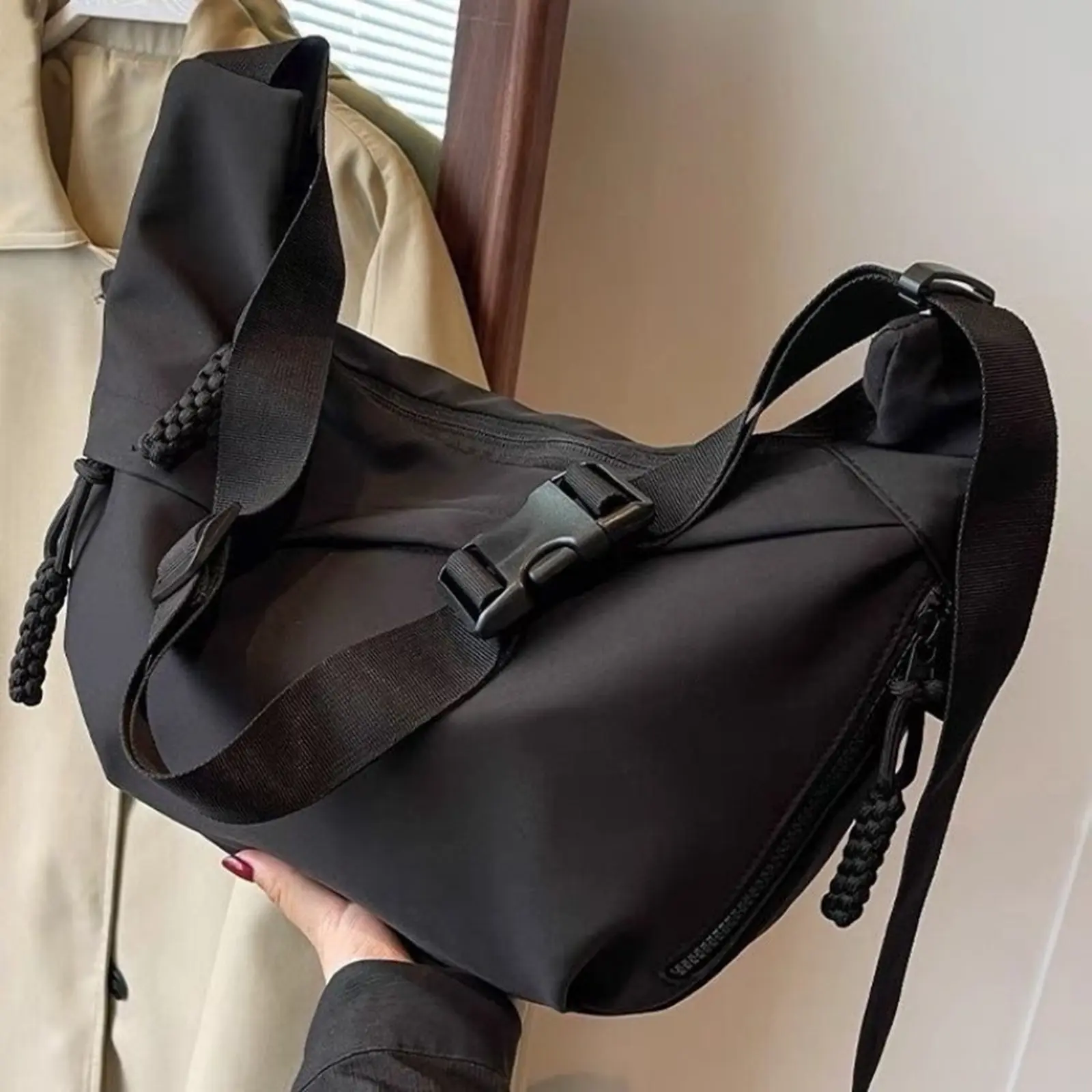 Fashion Single Shoulder Bags for women Oxford Cloth Crossbody Bags Large Capacity Commuting Crossbody Bag for Office Workers