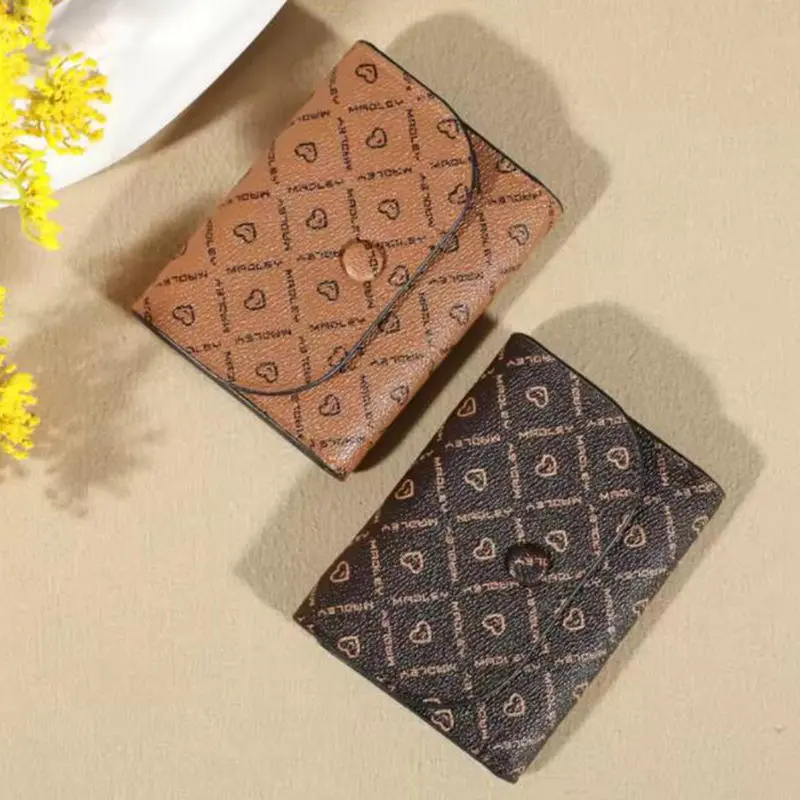 2025 Wallet Ultra-Thin Card Bag Large Capacity Card Slot Small Vintage Card Bag Multiple Card Slots Women's Small and Exquisite