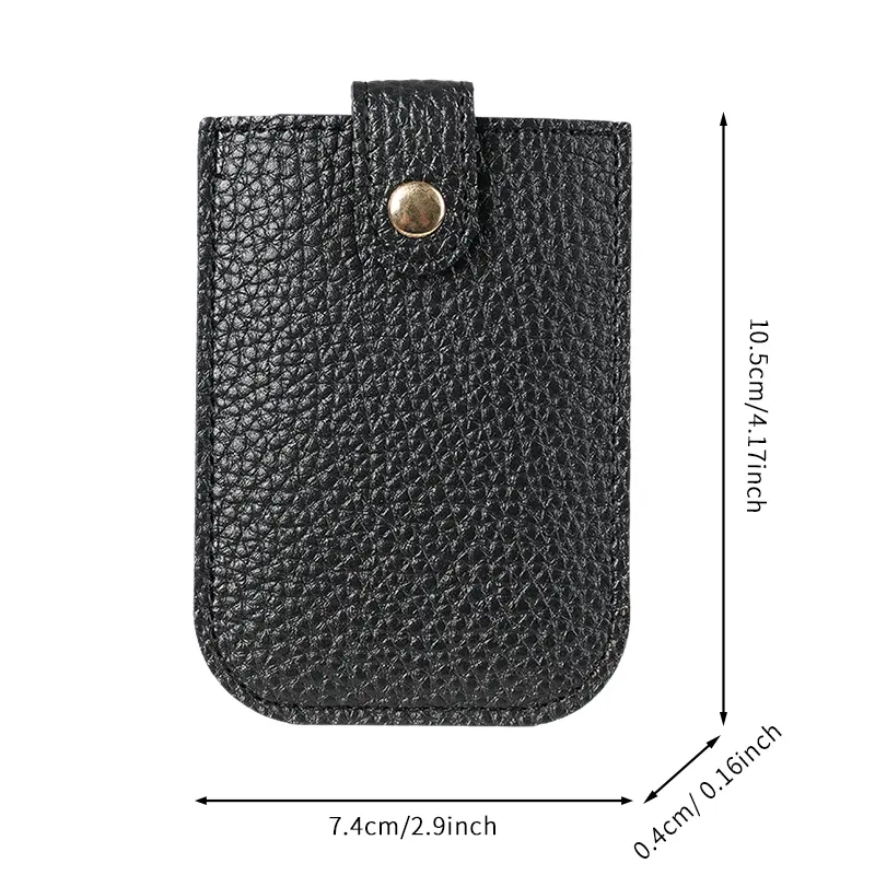 Portable and compact stacked pull-out bag, cross-border fashion 2025 new business card bag, card bag, women's ultra-thin hand-he