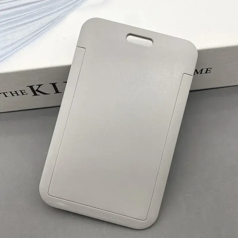 Fashion Plastic Card Cover Sleeve Unisex Business Credit ID Card Holder Student Bus Card Protect Holder Wallet Case Bag Pouch