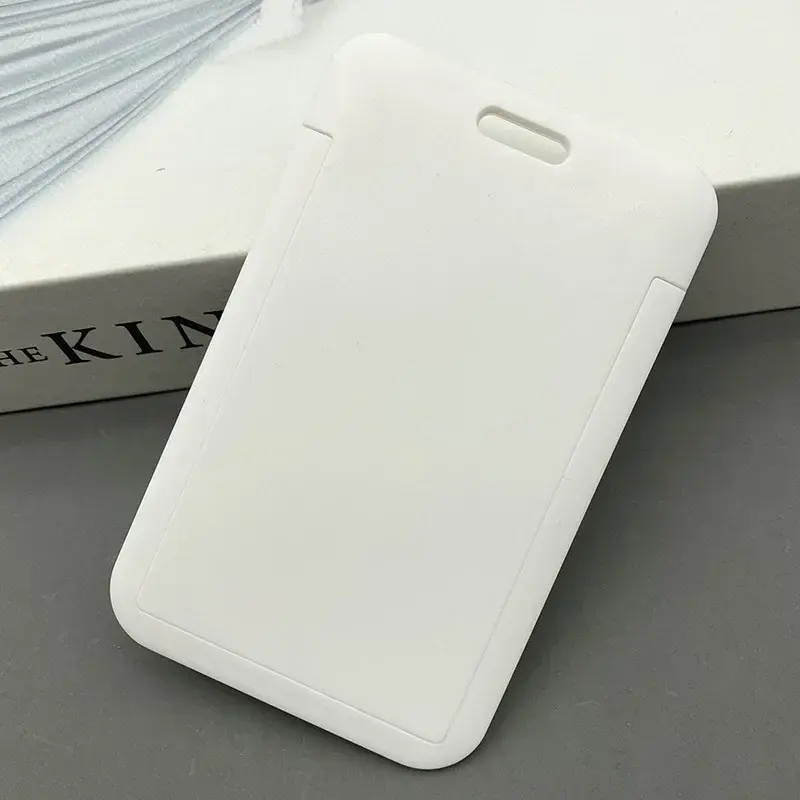 Fashion Plastic Card Cover Sleeve Unisex Business Credit ID Card Holder Student Bus Card Protect Holder Wallet Case Bag Pouch