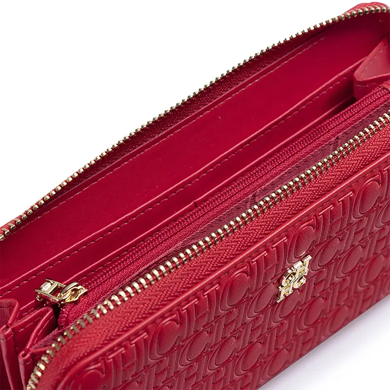 CH Higher Quality Luxury Handbag Square Wallet Folding Monogrammed Design Classic Retro Design Coin Purse Card Holder Fashion