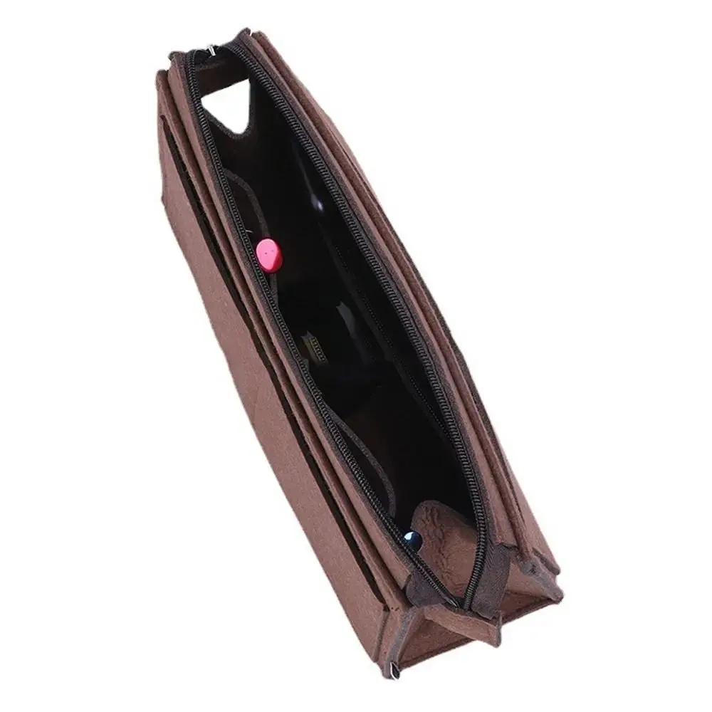 Purse Organizer Insert, Multi-Pocket Felt Bag Organizer For Women Handbag Tote Bag Purse Organizer
