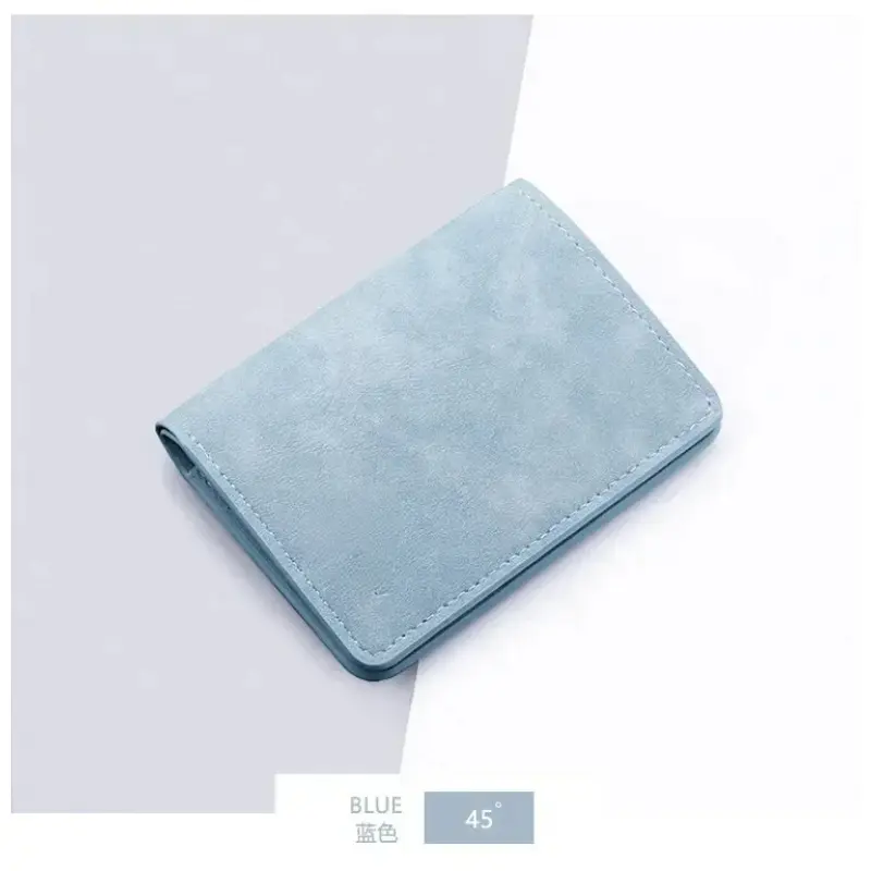 Men/Women fashion wallet ID/credit card holder wallet for men Multi-card bagholder two fold small wallet black/gray coin purse