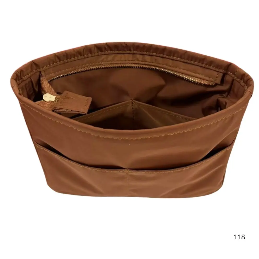Purse Organizer for H ermes Evelyne 16/29/33 40 Insert Nylon Inner Liner Bag Comestic Pocktet Organizer Fit Mini Luxury Handbag