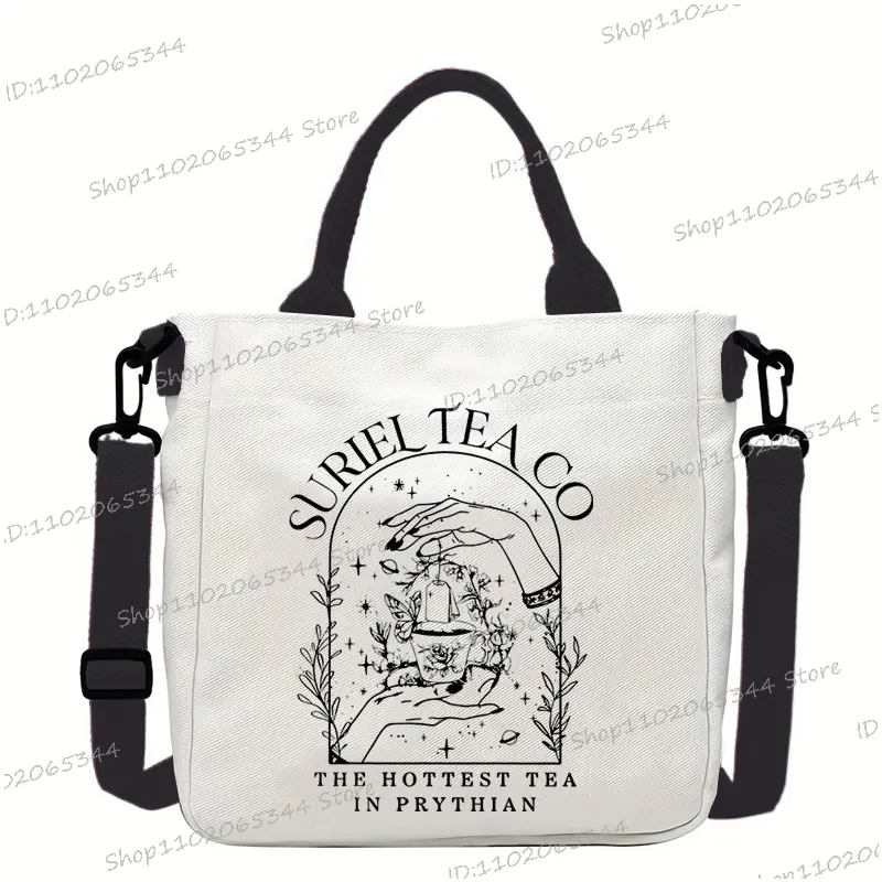Vitnage Style Fourth Wing Crossbody Bags For Women Men Harajuku  Basgiath War College Pattern Handbags Teen Shoulder Bag