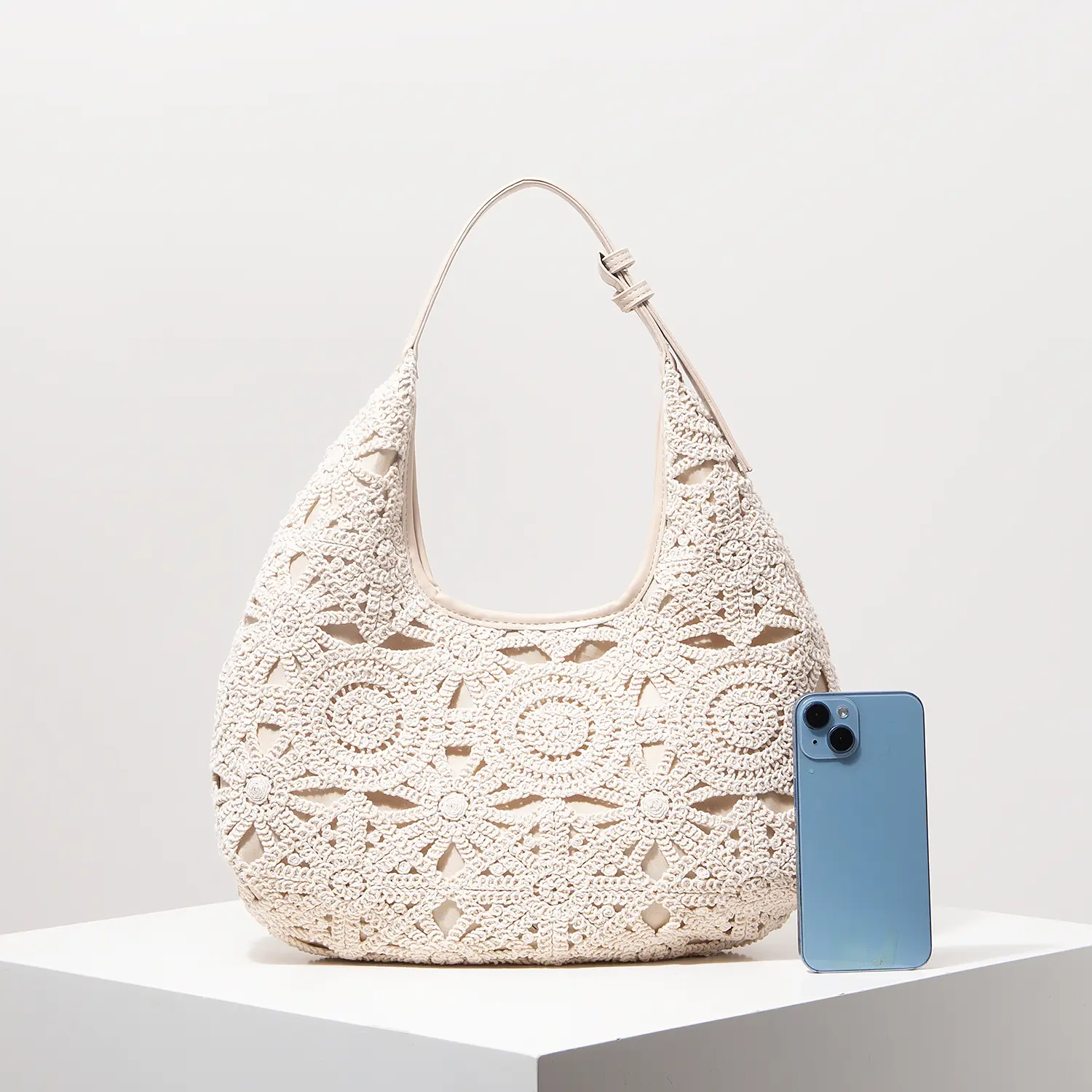 Pattern Hollow Woven Bag，Boho Beach Bags ，Premiun Style Shoulder Bag For Ladies，Vacaition Outfits Women,Travel Must Haves