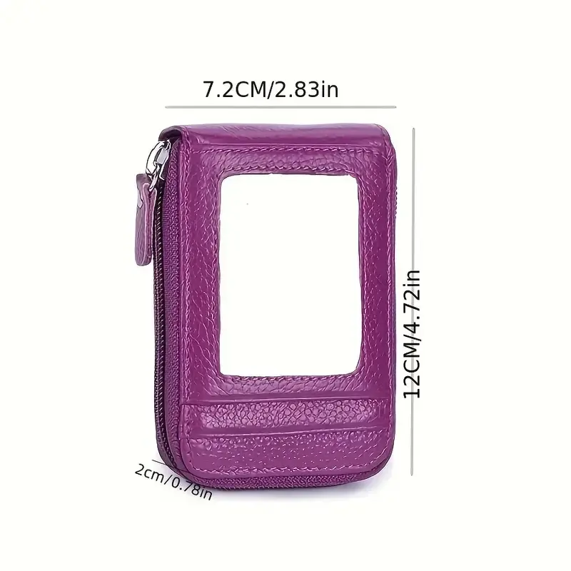A stylish and exquisite wallet with multiple card slots and a compact design